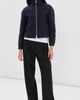 Jil Sander Jil Sander Zip Up Sweatshirt Ink - 5