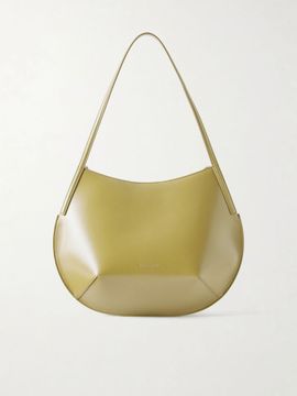 JIL SANDER Kante leather shoulder bag