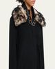 Jil Sander Lamb Shearling Chain-Link Collar - 2