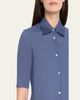 Jil Sander Layered Collar Short-Sleeve Cotton Button-Down Shirt - 5