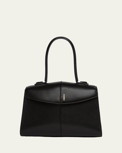 Jil Sander Linea Leather Top-Handle Bag