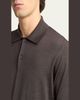 Jil Sander Men's Lightweight Wool Polo T-Shirt - 5