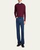 Jil Sander Men's Straight-Leg Denim Trousers - 2