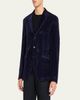 Jil Sander Men's Velvet Single-Breasted Jacket - 4