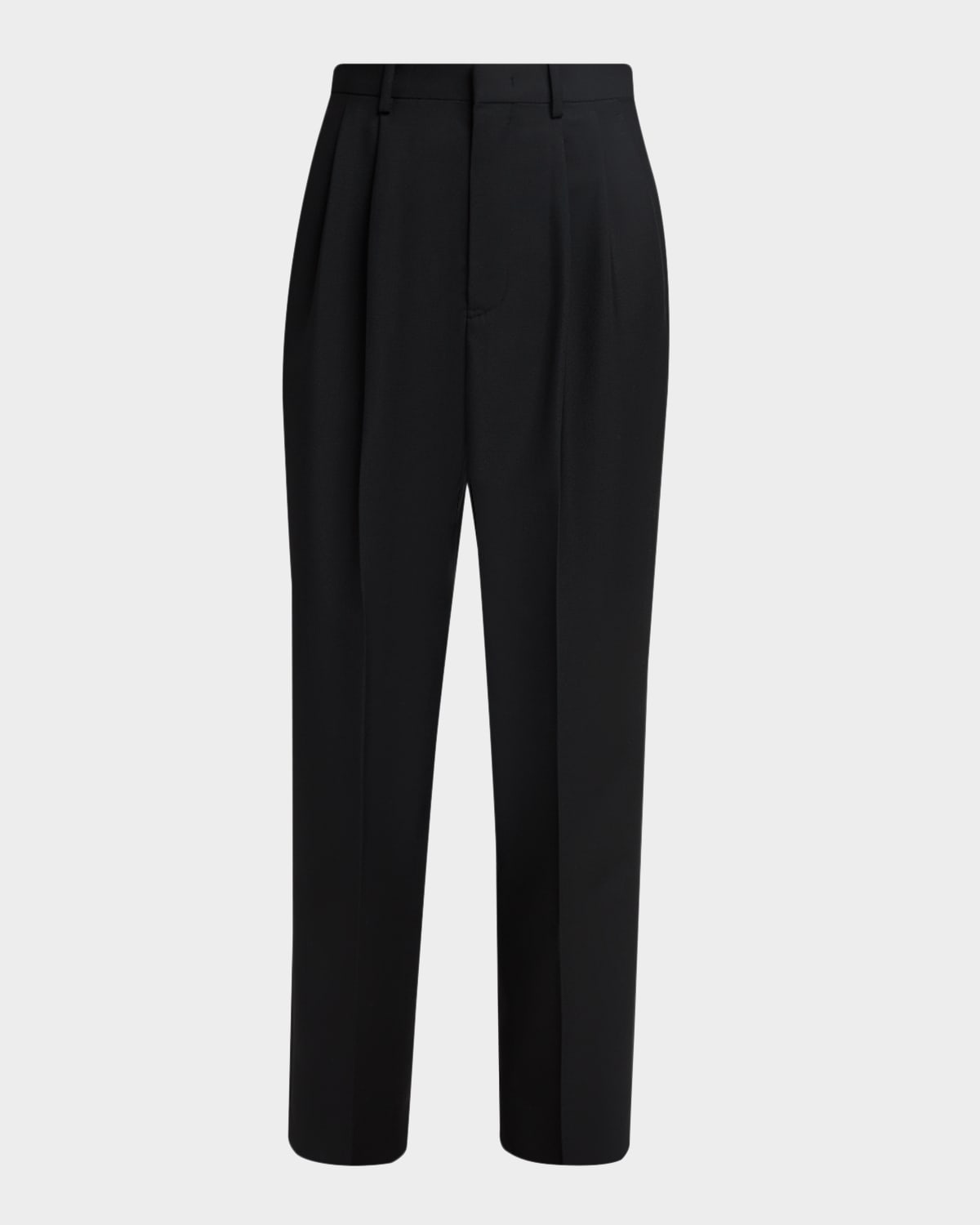 Jil Sander Pleated Wool-Mohair Trousers