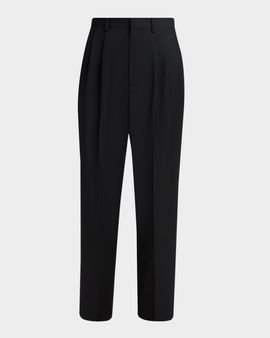 Jil Sander Pleated Wool-Mohair Trousers