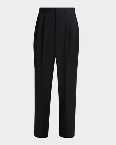 Jil Sander Pleated Wool-Mohair Trousers