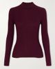 JIL SANDER Ribbed silk and wool-blend sweatshirt - 1