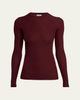 Jil Sander Ribbed Wool Crewneck Sweater - 1