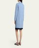 Jil Sander Silk-Blend Single-Breasted Long Coat - 3