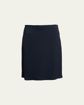 Jil Sander Viscose Knee-Length Bias Skirt