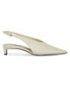 Jil Sander Women's 40MM Leather Slingback Pumps - 1
