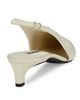 Jil Sander Women's 40MM Leather Slingback Pumps - 3