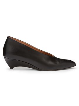 Jil Sander Women's Arc 45MM Leather Pumps
