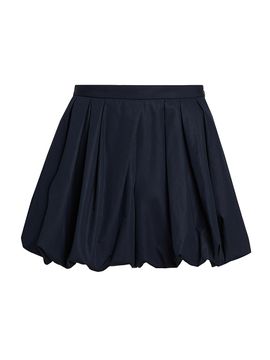 Jil Sander Women's Bubble-Hem Cotton Shorts