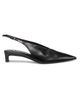 Jil Sander Women's Cruise 35MM Leather Kitten-Heel Pumps - 1
