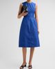 Jil Sander Women's Faille Seamed A-Line Dress - 2