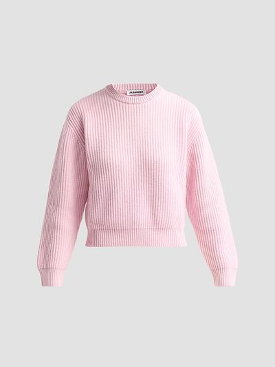 Jil Sander Women's Fisherman Knit Wool Sweater