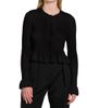Jil Sander Women's Frill-Trim Rib-Knit Cardigan - 3