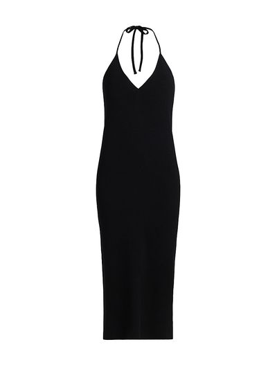 Jil Sander Women's Halter Wool Midi-Dress