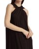 Jil Sander Women's Knotted Cape-Back Gown - 6