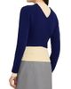 Jil Sander Women's Layered Colorblocked Wool Sweater - 5
