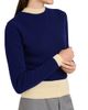 Jil Sander Women's Layered Colorblocked Wool Sweater - 7