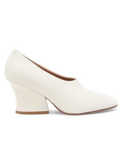 Jil Sander Women's Lune 75MM Leather Pumps
