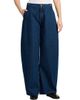 Jil Sander Women's Oversized Denim Barrel-Leg Trousers - 3