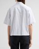 Jil Sander Women's Pinstripe Cotton Poplin Short-Sleeve Shirt - 3