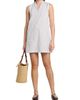 Jil Sander Women's Pinstriped Cotton Poplin Minidress - 2