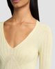 Jil Sander Women's Rib-Knit Cashmere-Silk Sweater - 5