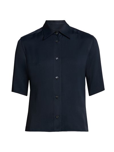 Jil Sander Women's Sable Short-Sleeve Shirt