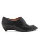 Jil Sander Women's Sculptural Oxford-Style Leather Kitten-Heel Shoes - 1