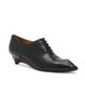 Jil Sander Women's Sculptural Oxford-Style Leather Kitten-Heel Shoes - 2