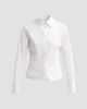 Jil Sander Women's Slim-Fit Cotton Poplin Shirt - 6