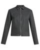 Jil Sander Women's Stretch-Wool Zip-Front Shirt - 7