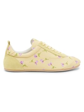 Jil Sander Women's Étage Floral Low-Top Sneakers