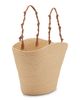 Jil Sander Women's Tangle Large Raffia Bucket Bag - 4