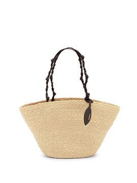 Jil Sander Women's Tangle Small Raffia Bucket Bag