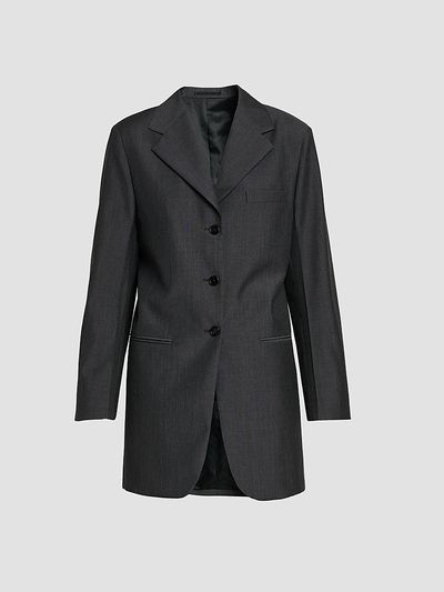 Jil Sander Women's Wool-Mohair Single-Breasted Jacket