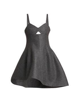 Jil Sander Women's Wool Melange Fit-&-Flare Minidress