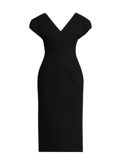 Jil Sander Women's Wool Sable Midi-Dress
