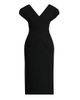 Jil Sander Women's Wool Sable Midi-Dress - 7