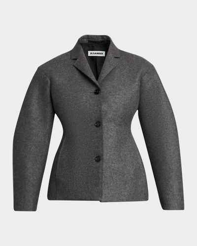 Jil Sander Wool Melange Jacket