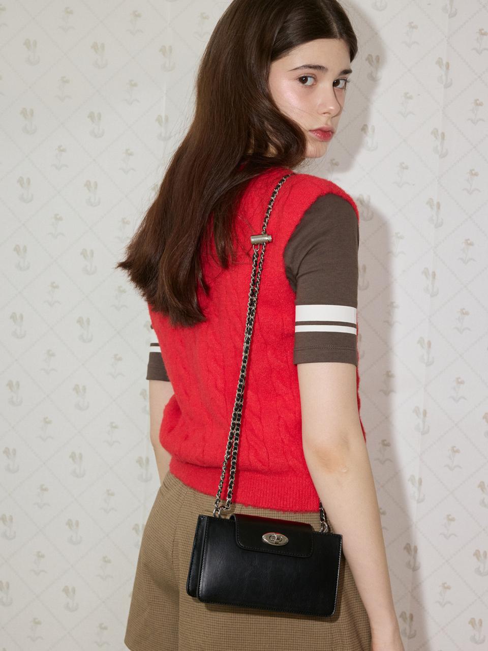 JILL BY JILLSTUART ANNA Mini Crossbody Bag (JLBA5E021BK)