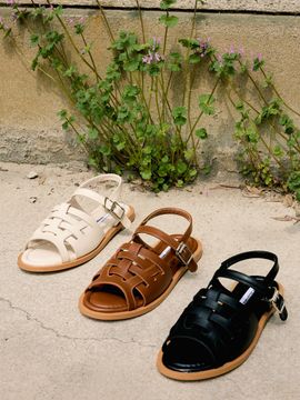 JILL BY JILLSTUART Fisherman Leather Sandal