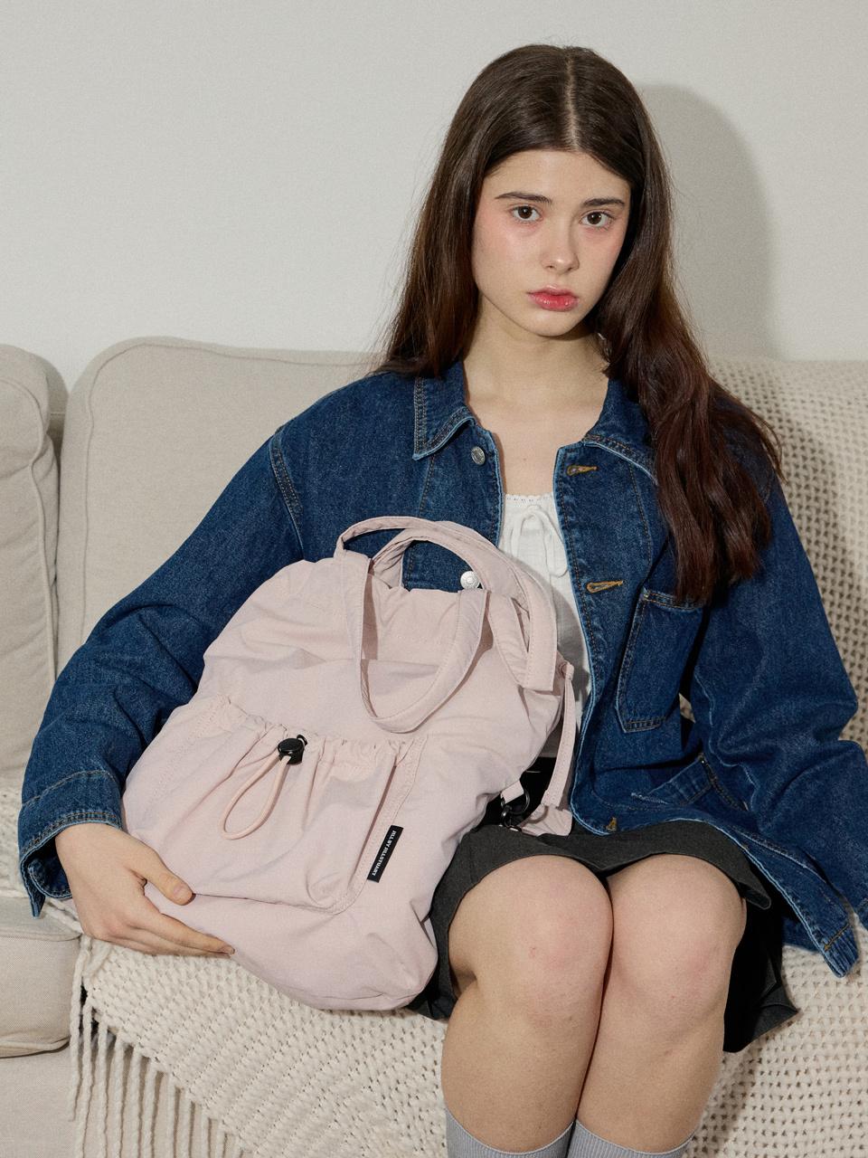 JILL BY JILLSTUART JORDAN Foldable 2-way Shoulder Bag (JLBA5E811BK)