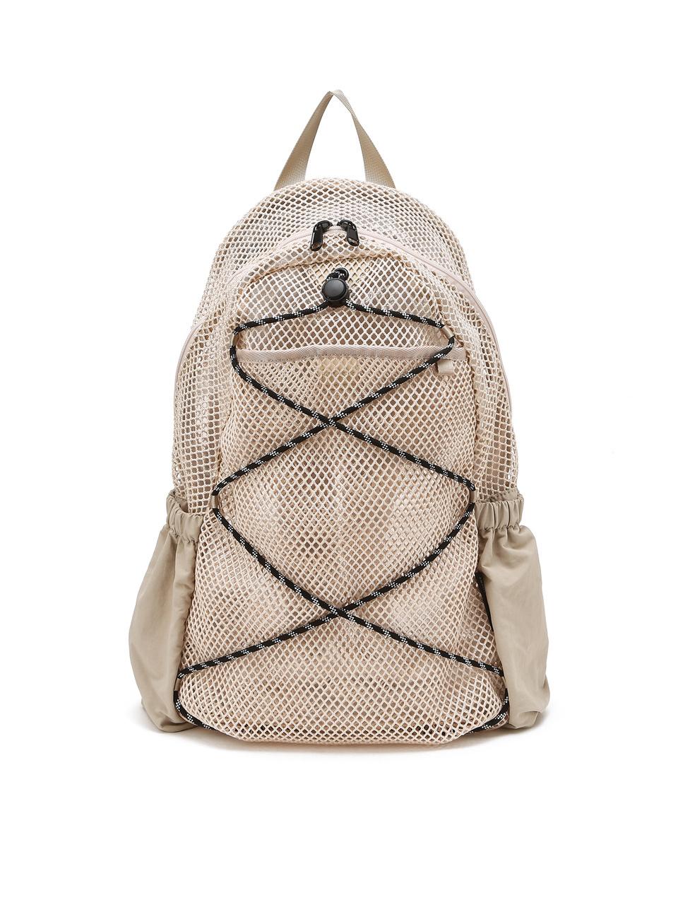JILL BY JILLSTUART Jordan Mesh Backpack (JLBA5F783BK)