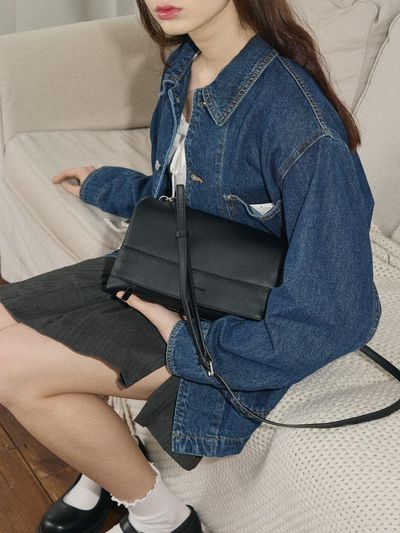 JILL BY JILLSTUART MINA Small Crossbody Bag (JLBA5E871BK)